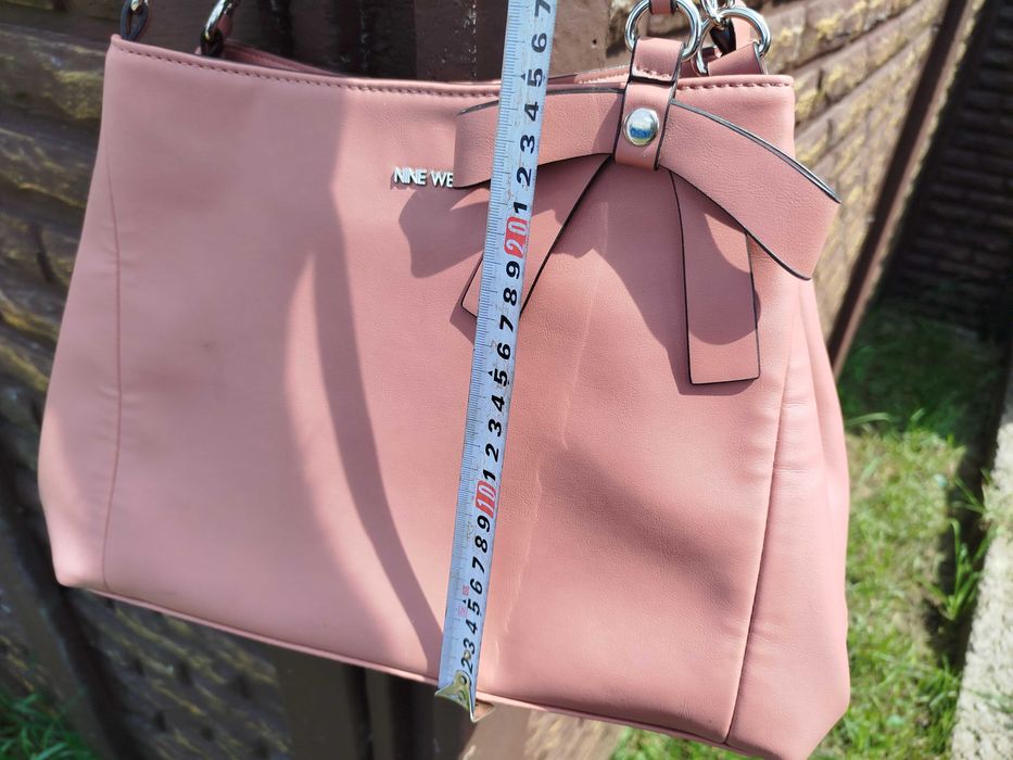 Сумка стильна жіноча розова