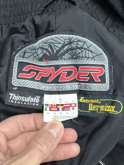 Spyder Thinsulate штаны горнолыжные 52 L размер трекинговые черные