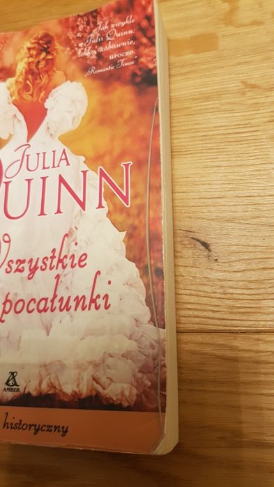 Julia Quinn "Wszystkie nasze pocałunki" - romans historyczny