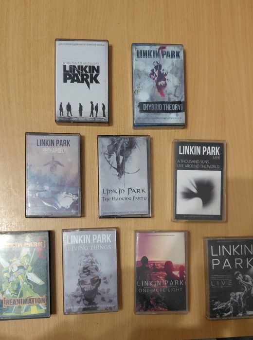 аудіо касети  с записами   рок