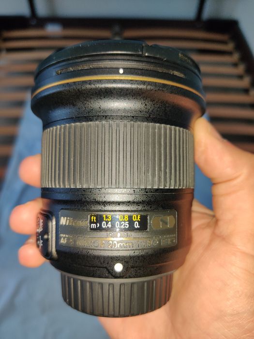 Продам ТОПвий об'єктив Nikon 20mm f/1.8g коробочний комплект