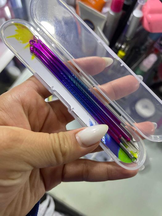 Набор 4 в 1 для чистки лица и удаления черных точек, прыщей и акне