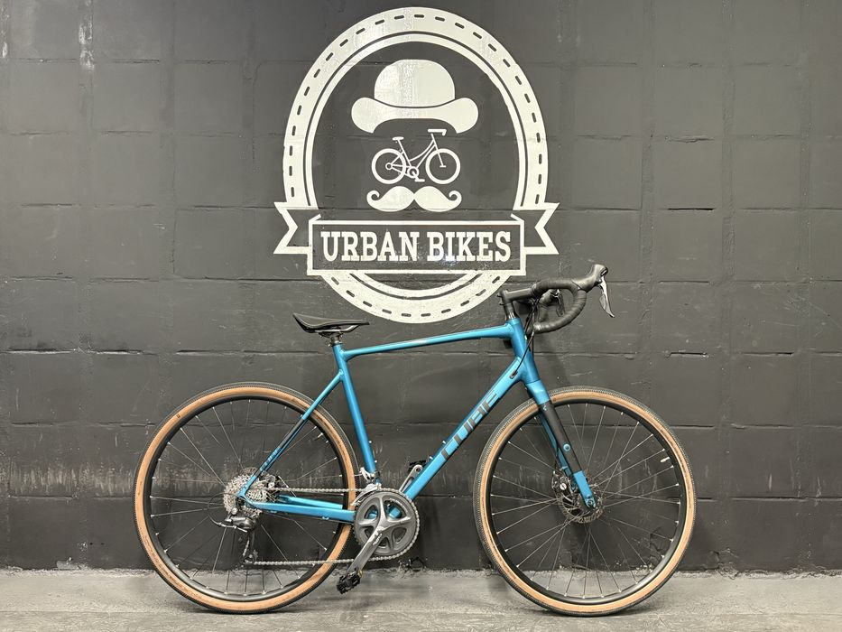 Rower miejski Gravel Cube Nuroad Shimano Claris Aluminium Tarczowe Hamulce XL 57 cm Urban Bikes