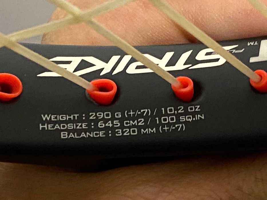 Raquete Babolat Pure Strike 100 - 3:4 3/8 290g 645cm2 Balance 320mm