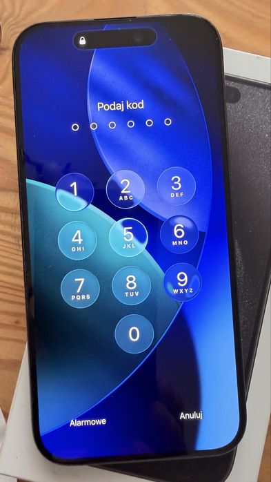 iPhone 15 Pro 128GB Black Titanium • 87% • Stan BDB • Bez blokad