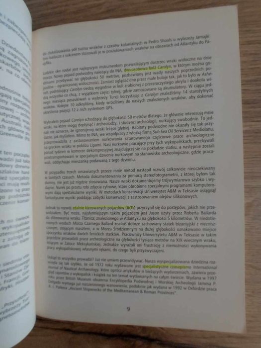 Archeologia pod wodą Wczesne lata