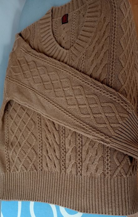 Sweter z wełną i kaszmirem  Stefanel , jakość premium (S)  nie noszony