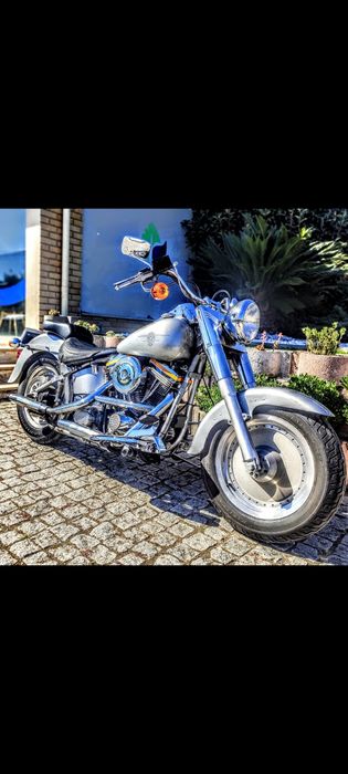 Harley Davidson Fat Boy Grey Ghost (Hiroshima)