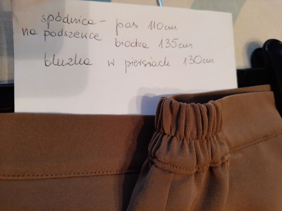 Komplet 3częściowy dla starszej pani duzy rozmiar