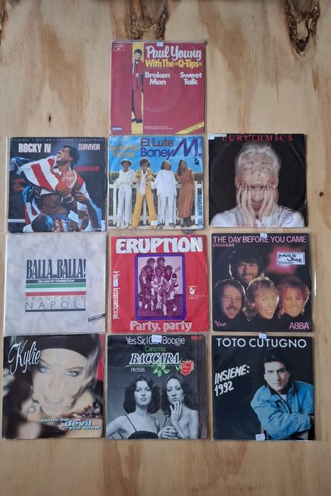 Pakiet 10 płyt winylowy 7"