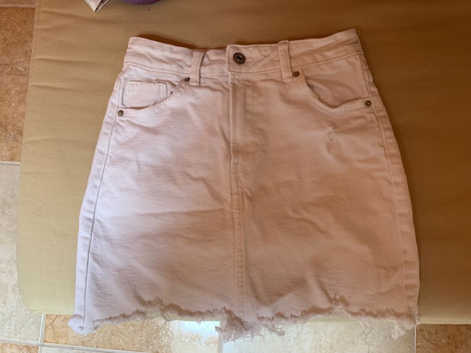 Saia de ganga branca