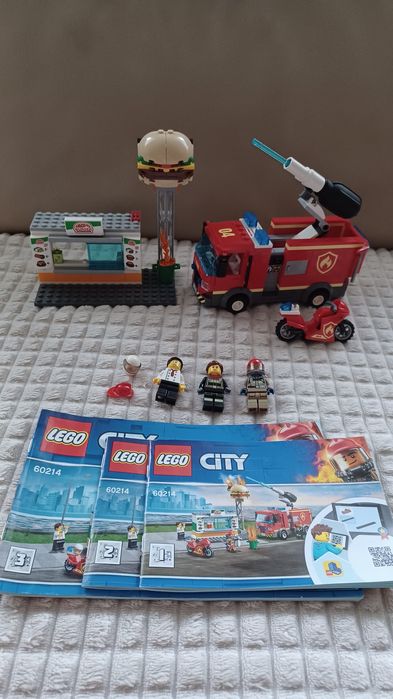 Lego City 60214+instrukcja.