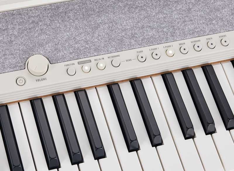 CASIO CT-S1 Białe Pianino + Statyw + Ławka + Słuchawki | ZESTAW