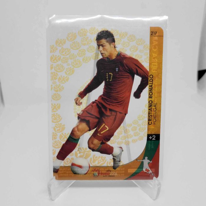 CRISTIANO RONALDO kolekcjonerska karta Panini EURO 2008