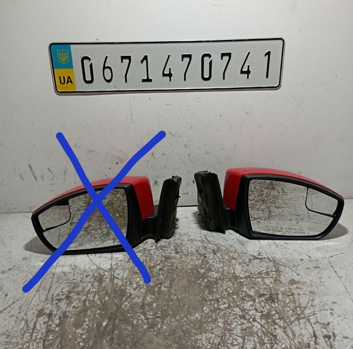 Дзеркало Ford Focus mk3 Америка Зеркало Форд Фокус мк3