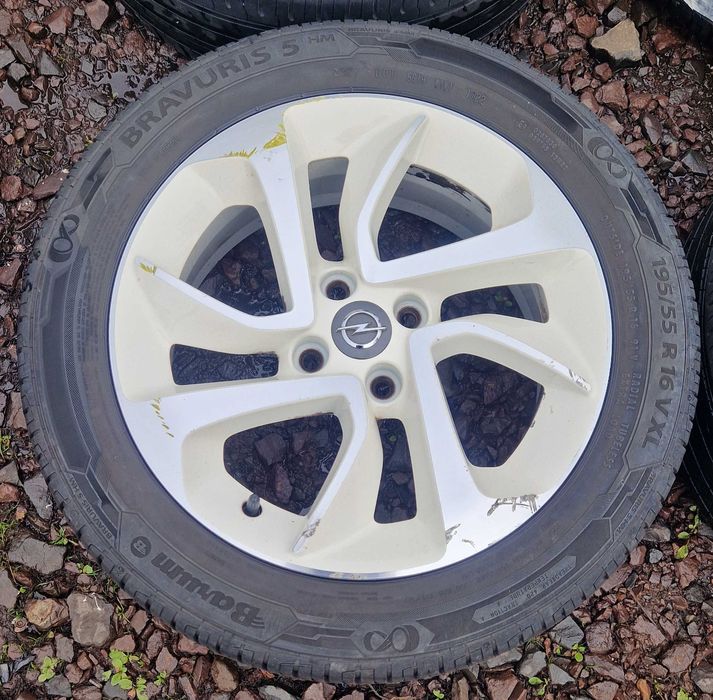 Felgi aluminiowe Mojito Opel Adam Corsa 4x100 6,5Jx16 IS40 TPMS Kpl.