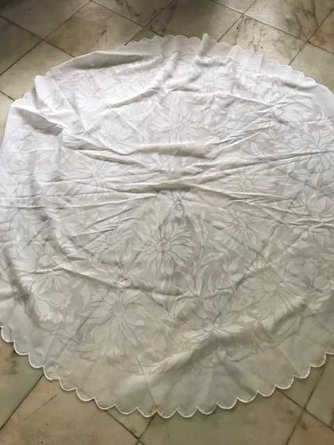 Toalha de mesa redonda