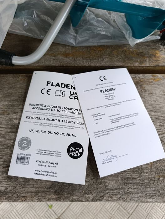 Костюм-поплавець Fladen 845XB Black — розмір M