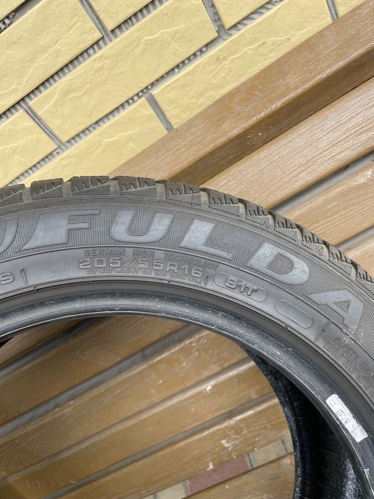 Шини Резина 205.55 R16 Fulda Зима 7мм
