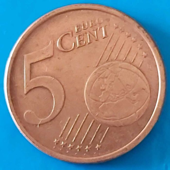 5 Cêntimos de 2007 * F * da Alemanha