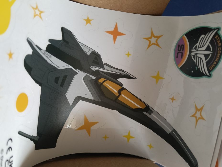 Luz projetor com autocolantes Buzz Lightyear