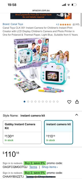 canal toys studio clk 001 камера