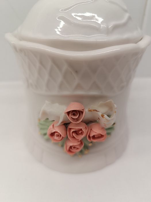 Pote Biscoiteira de Porcelana 15 cm