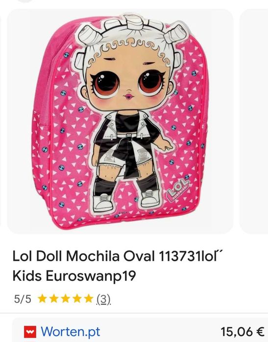 Mochila infantil  LOL