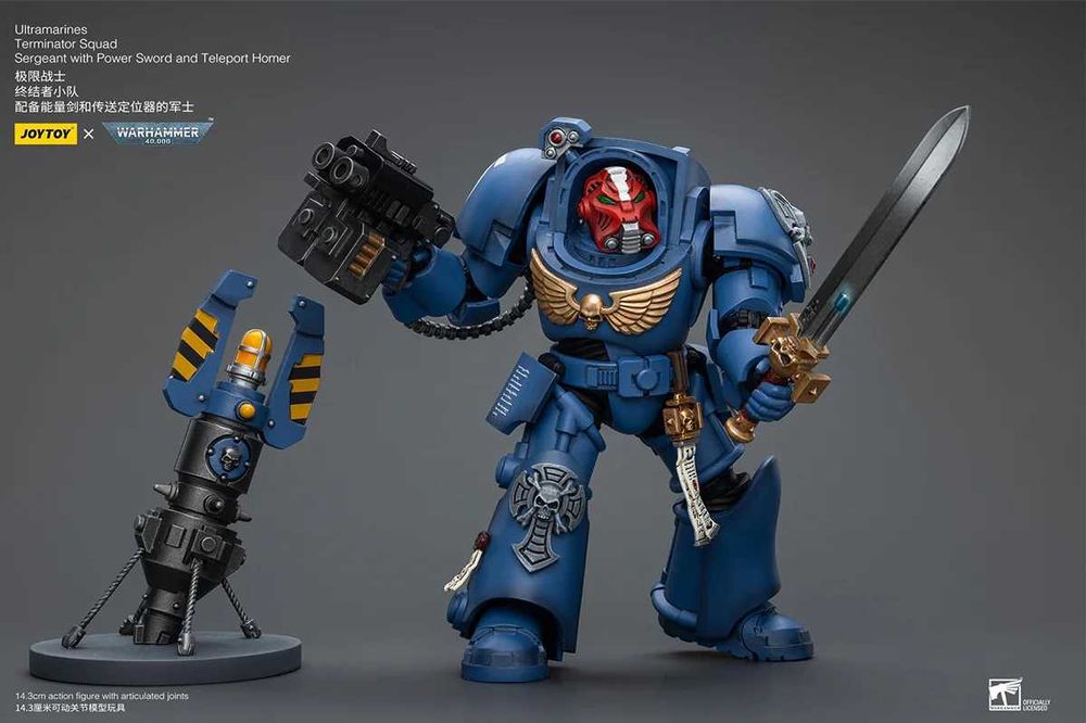 Коллекционная фигурка JoyToy Warhammer 40K Ultramarines Terminator