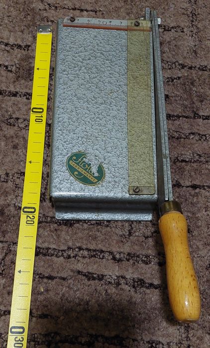 Gilotyna fotograficzna stara PRL