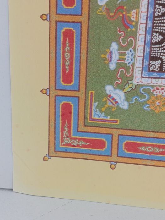 Mandalas Budistas Tibetanas – Buda da Longa Vida e Buda da Medicina