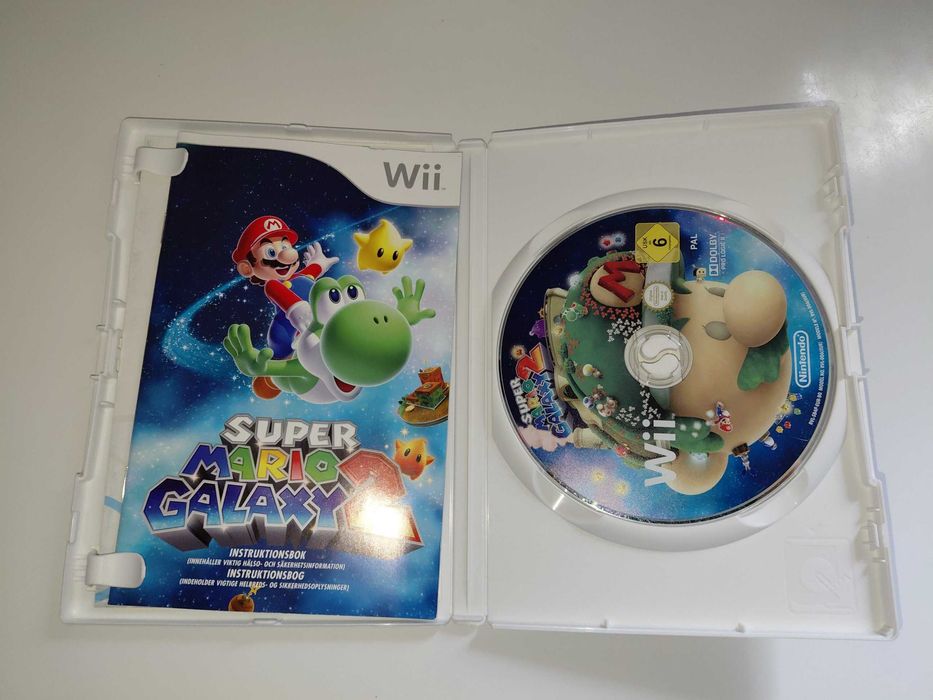nintendo wii SUPER MARIO GALAXY 2 nintendo wii platformówka hit