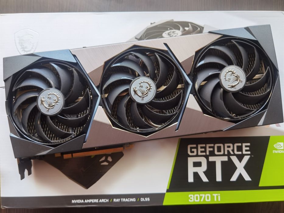 Відеокарта MSI GeForce RTX 3070 Ti SUPRIM X