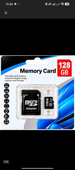 KARTA pamieci V30 MICRO SD 128GB + ADAPTER a1 u3 CLASS pro 10 128 GB