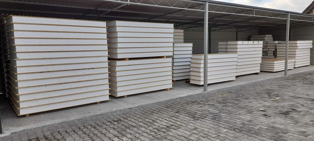 PANELE sip PIR 174mm płyta PIR domki na zgłoszenie SIP-POL MODUŁOWE