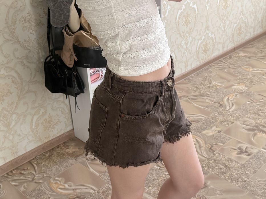 шорты зара ,zara