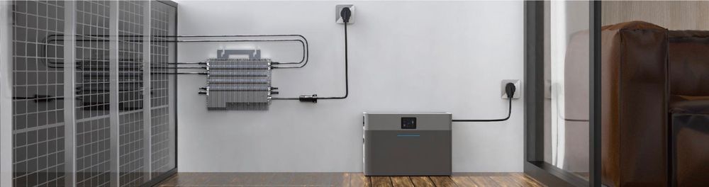 DEYE Balkonowy Magazyn Energii 2 kWh - AE-F2.0 - Plug and Play - 230V!