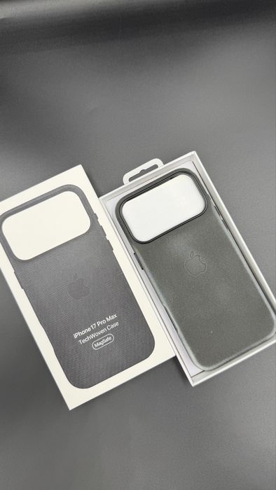 Etui ze tkaniny TechWoven Magsafe do iphone 17 Pro Max Black