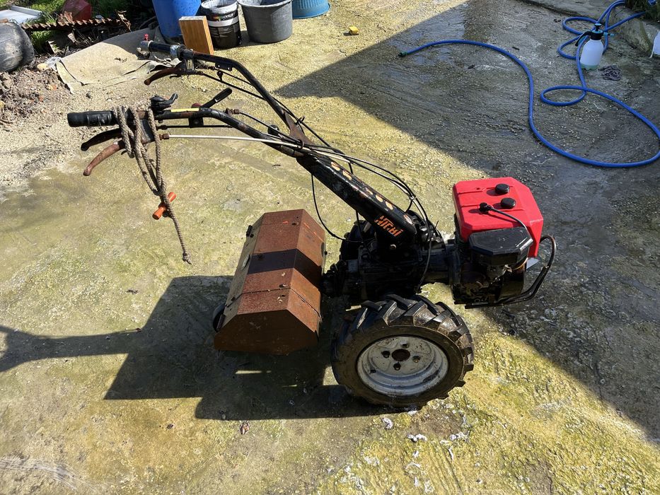 Motocultivador Nibbi com Barra de Corte – A Gasolina