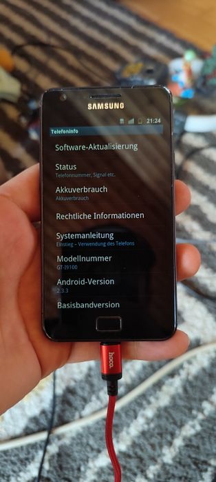 Ретро Samsung Galaxy S II (GT-I9100) / Android 2.3.3 / Робочий раритет