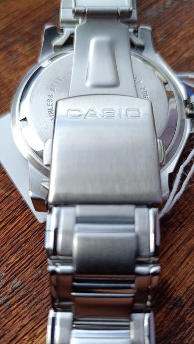 Casio MTD-1053D Azul 200M Todo em Aço