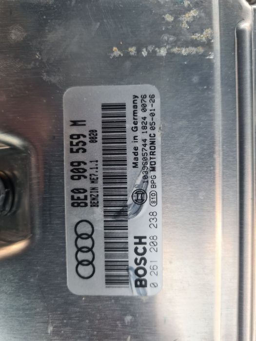 komputer silnika 8E0.9095.59M Audi A4 B6 3.0 V6 ASN
