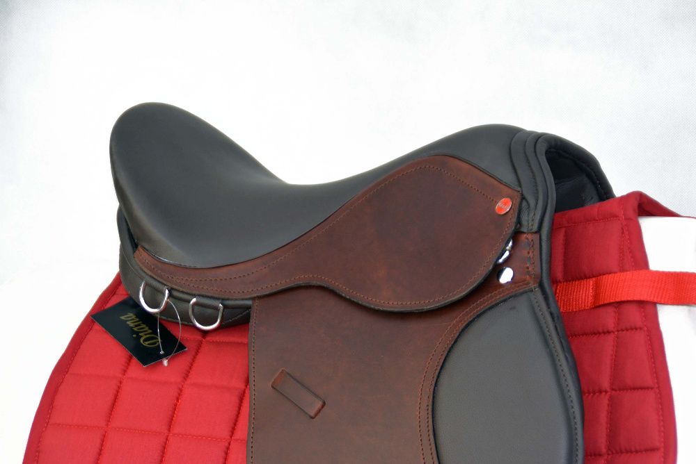 Siodło skórzane wszehstronne 15c na kuca