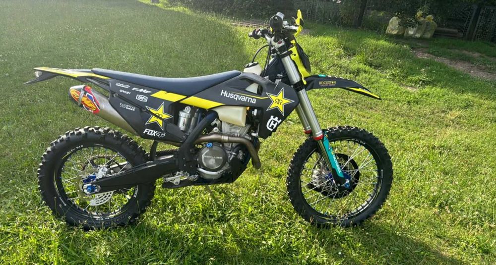 Husqvarna fe 350 2021 + rekluse + FMF