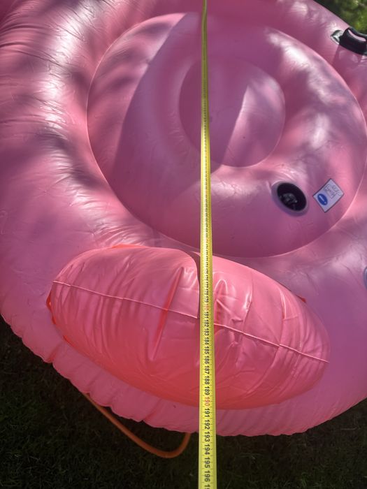 Flaming pompowany mega duzy 210 cm