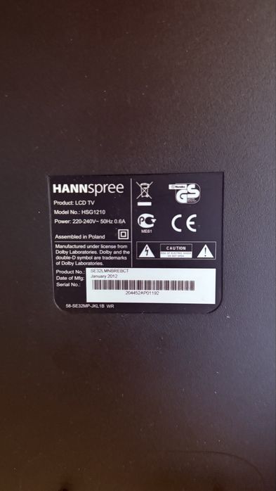 TV Hannspree 32’’
