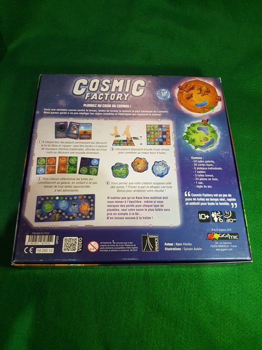 Jogo de tabuleiro Cosmic Factory