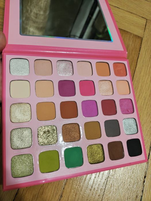 Paleta cieni indie Morphe x Jeffree Star limitowana kolorowa