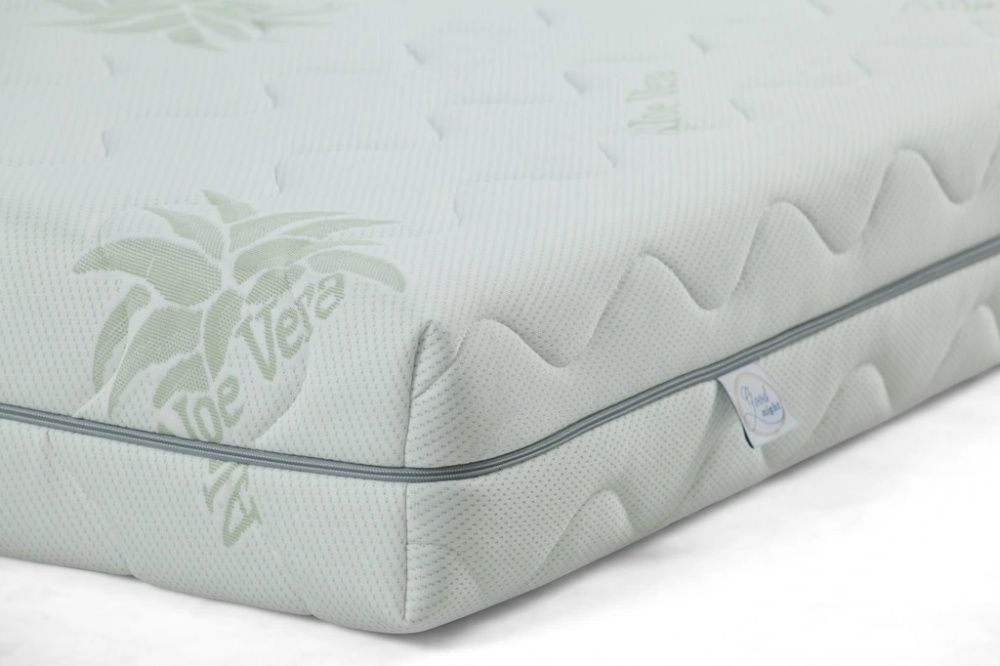 Pokrowiec na materac PIKOWANY ALOE VERA 110x200