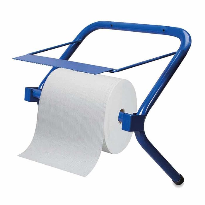 Suporte para rolo papel industrial de parede